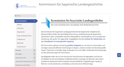 Desktop Screenshot of kbl.badw-muenchen.de