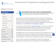 Tablet Screenshot of kbl.badw-muenchen.de
