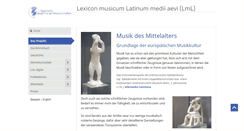 Desktop Screenshot of lml.badw-muenchen.de